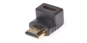 PREMIUMCORD Adapter HDMI M/F zahnutý do pravého úhlu