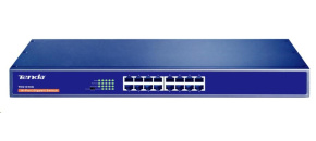 Tenda TEG1016G 16-Port Gigabit Ethernet Switch, 10/100/1000 Mb/s, Rackmount