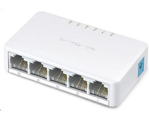 MERCUSYS switch MS105 (5x100Mb/s, fanless)