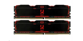 GOODRAM DIMM DDR4 16GB (Kit of 2) 3200MHz CL16 IRDM X, Černá