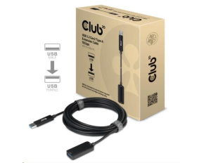 Club3D Kabel prodlužovací USB 3.2 Gen2 (M/F) 10Gbps, 5m