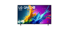 LG QNED80 43" TV, 4K Ultra HD, QNED, webOS, HDR, Bluetooth 5.1, Wi-Fi, ThinQ, AI Sound Pro