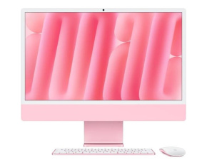 Apple iMac 24'' 4.5K display M4 chip 10-core CPU and 10-core GPU, 16GB, 512GB SSD - Pink