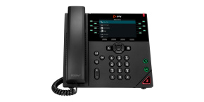 Poly VVX 450 12linkový IP telefon s podporou technologie PoE