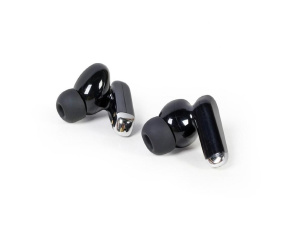 GEMBIRD sluchátka FitEar-X300B, Bluetooth, TWS, černá