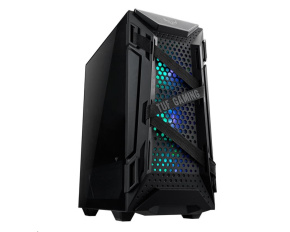 ASUS case TUF GAMING GT301 BLACK AURA, ATX Tower, černá, bez zdroje