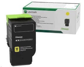 Lexmark žlutý Extra High cap. toner C242XY0 Return program pro pro C2425x,C2535x,MC2425x,MC2535x,MC2640x - 3 500 str