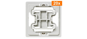 Homematic IP Adaptér Jung J2, set 20ks