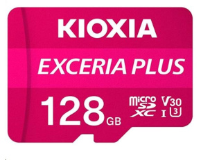 KIOXIA Exceria Plus microSD card 128GB M303, UHS-I U3 Class 10