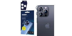 3mk Hardy Lens Protection Pro pro iPhone 16 Pro /16 Pro Max Titanium Silver