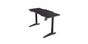 TRUST herní stůl GXT1175 Imperius XL Gaming Desk, černá