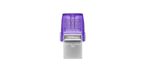 Kingston Flash Disk 128GB DataTraveler microDuo 3C 200MB/s dual USB-A + USB-C