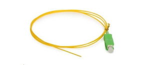 Pigtail SM 9/125, OS2, konektor SC(APC), LS0H, 1m