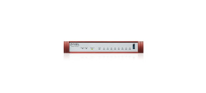 Zyxel USG FLEX 100HP Series, 8 Gigabit user-definable ports, 1*USB with 1 YR Gold Security Pack