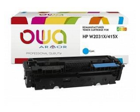 OWA Armor toner pro HP CLJ Pro MFP M450 cyan, level man., 6.000 str., komp.s W2031X