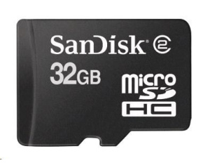 SanDisk MicroSDHC karta 32GB (Class 4)