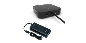 i-tec USB-C Dual Display Docking Station, Power Delivery 100W + Universal Charger 112W