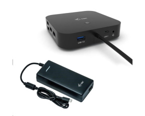 i-tec USB-C Dual Display Docking Station, Power Delivery 100W + Universal Charger 112W