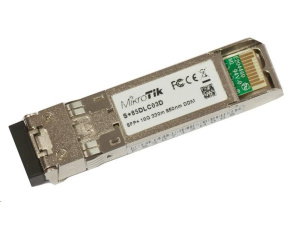 MikroTik SFP+ (miniGBIC) modul S+85DLC03D, MM, 300m, 10G