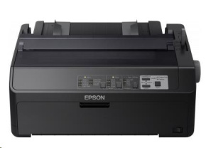 EPSON tiskárna jehličková LQ-590IIN, A3, 24 jehel, high speed draft 550 zn/s, 1+6 kopii, USB 2.0, Ethernet