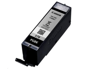 CANON CARTRIDGE PGI-570 PGBK pigmentová černá pro PIXMA MG 575x, MG685X, MG775x, TS505x, TS605x, TS805x,TS905x(300 str.)