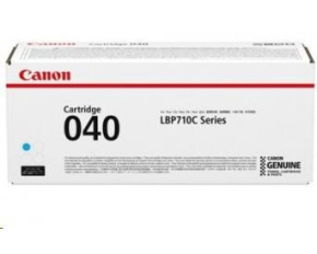 Canon TONER  CRG-040HC azurová pro i-SENSYS LBP712Cx, LBP710Cx, imageCLASS LBP712Cdn (10000 str.)