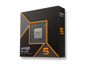 CPU AMD RYZEN 5 9600X, 6-core, 3.9GHz, 38MB cache, 65W, AMD Radeon Graphics, socket AM5, BOX, bez chladiče