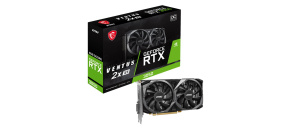 MSI VGA NVIDIA GeForce RTX 3050 VENTUS 2X XS 8G OC, 8G GDDR6, 1xDP, 1xHDMI, 1xDVI