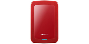 ADATA Externí HDD 1TB 2,5" USB 3.1 HV300, červený