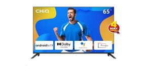 CHiQ U65G7LX TV 65", UHD, smart, Android 11, Dolby Vision, Frameless