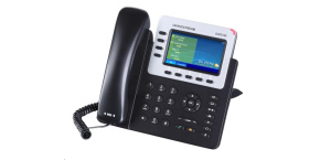 Grandstream GXP2140 [VoIP telefon - 4x SIP účet, HD audio, 5 program.tlačítek, bluetooth, EHS, barevný LCD, 2x GLAN]