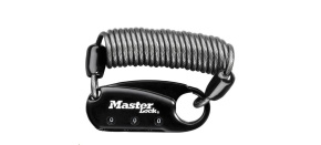 Master Lock 1551EURDBLK karabina s navíjecím kabelem