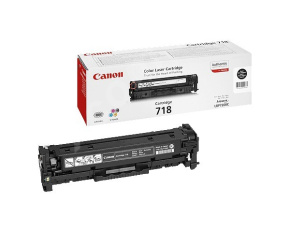 Canon TONER CRG-718BK černý pro  i-Sensys LBP7200CDN, LBP7210Cdn, LBP7660CDN, LBP7680CX, MF724Cdw, MF728Cdw (3 400 str.)