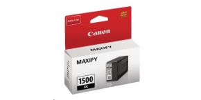 Canon CARTRIDGE PGI-1500 BK černá 12,4ml pro MAXIFY MB2050, MB215x, MB2350, MB275x