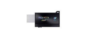ADATA Externí SSD SC730 1TB, USB-C/A, USB 3.2 Gen2, černá
