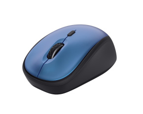 TRUST myš Yvi+ Wireless Mouse Eco Blue, modrá