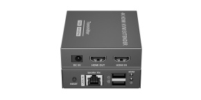 PREMIUMCORD HDMI 2.0 KVM extender Ultra HD 4kx2k@60Hz na 70m s přenosem USB