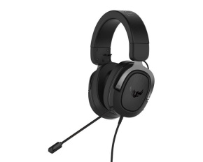 ASUS sluchátka TUF Gaming H3 Gun Metal, Gaming Headset, černo-šedá