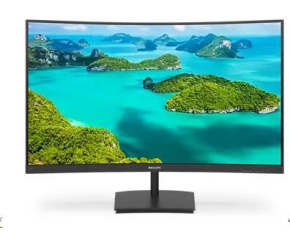 Philips MT VA LED 23,6" 241E1SC/00 - VA panel, 1920x1080, D-Sub, HDMI, zakriven