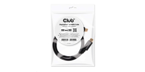 Club3D Certifikovaný Kabel DisplayPort 1.4 HBR3 8K60Hz (M/M), 1m