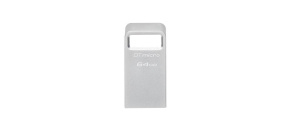 Kingston Flash Disk 64GB DataTraveler Micro 200MB/s Metal USB 3.2 Gen 1