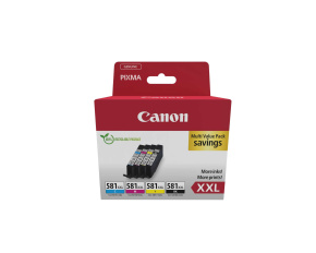 Canon CARTRIDGE CLI-581XXL C/M/Y/BK MULTI-PACK SEC pro PIXMA TS515x, TS615x, TS815x, TS915x, TR7550, TR8550