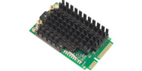 MikroTik R11e-2HPnD, mini-PCIe karta, 802.11b/g/n, MMCX