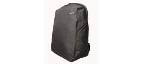 ACER urban backpack, grey & green, 15.6"