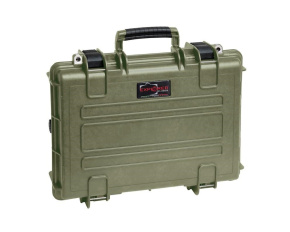 Explorer extra odolný kufr 4209 Green CV (42x30x10 cm, molitan pro Laptop až 15" v pouzdře, 2,4kg)