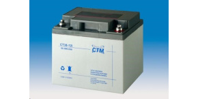 Baterie - CTM CT 12-38 (12V/38Ah - M6), životnost 5let