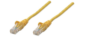 Intellinet Patch kabel Cat5e UTP 1m žlutý, cca