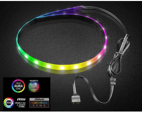 1stCOOL LED pásek AURA EVO ARGB LED, pásek 3-pin, ARGB strip, 30cm