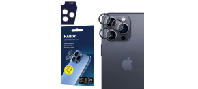 3mk Hardy Lens Protection Pro pro iPhone 16 Pro /16 Pro Max Titanium Grey