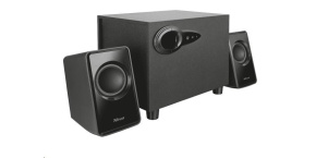 TRUST Reproduktory 2.1 Avora Subwoofer Speaker Set - black